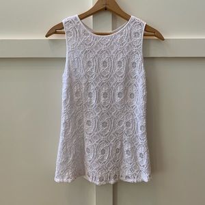 banana republic lace tank
